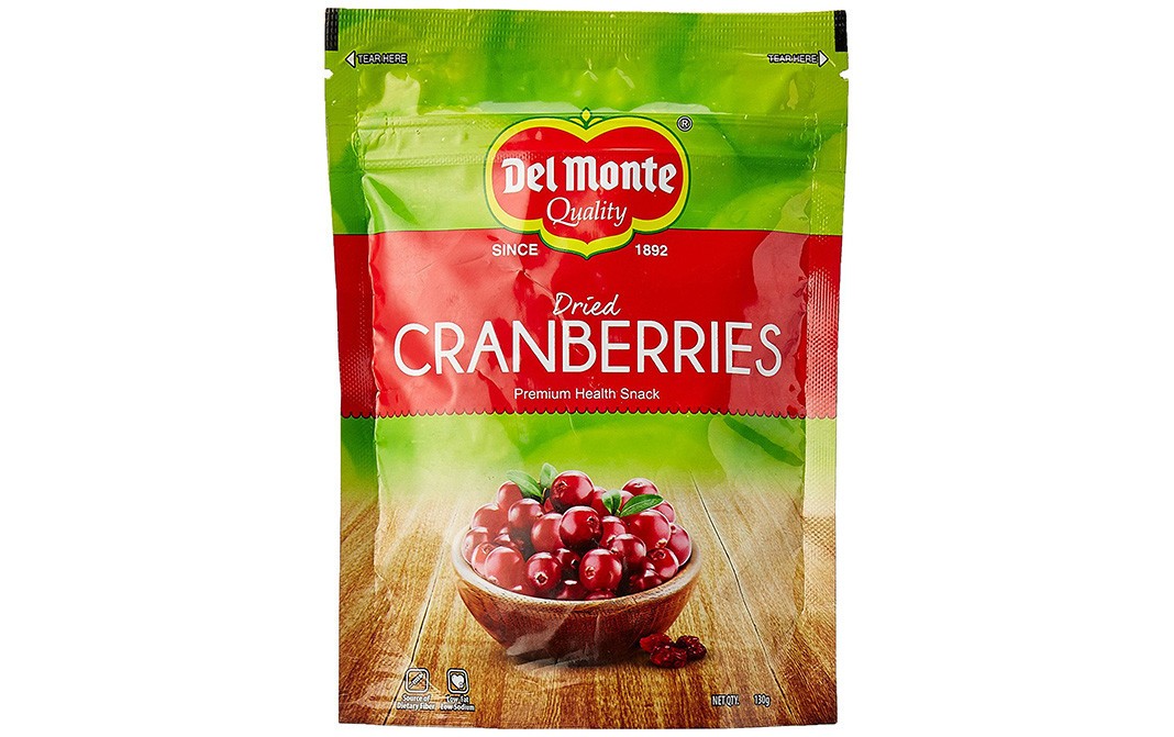 Del Monte Dried Cranberries    Pack  130 grams